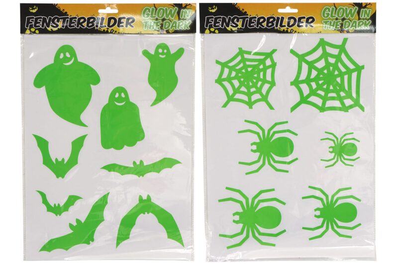 02258 Langų dekoracija (švyti tamsoje)