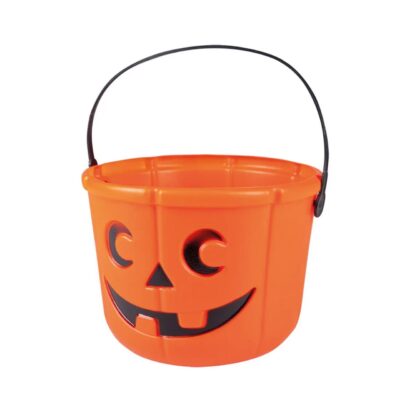 Dekoracija "Moliūgų kibiras"