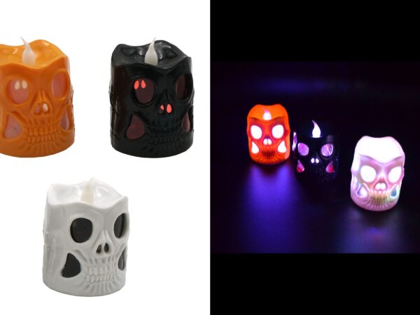 LED Dekoracija "Kaukolė"