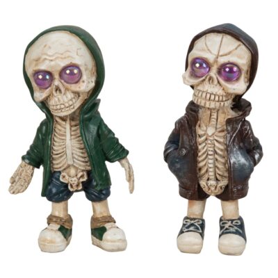 DEK Skeletas KAUKOLĖ stovint aukštis = 16 cm p = 8-9 cm aukštis.