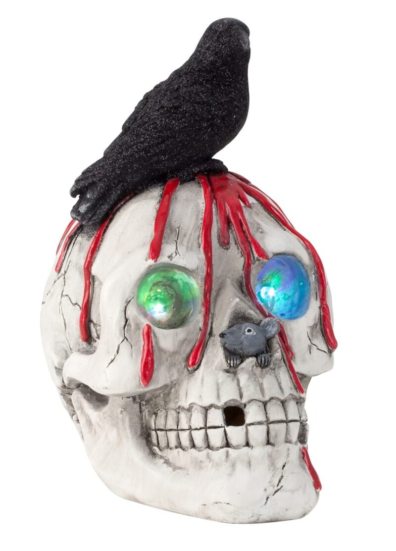 3470_1 Kaukolės aukštis=24cm p=17cm, LED+garsas plojant