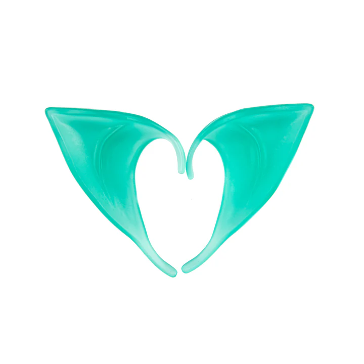 130162 Helovino elfų ausys fluorescencinės 10x4,5 cm