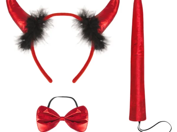 133873 Velnio kostiumų aksesuarai