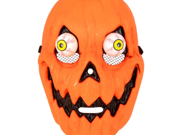 Moliūgų Helovino kaukė 18,5x26 cm