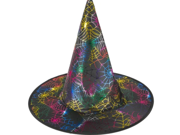 136188 Raganos kepurė Spiderwebs spalvinga 38x32cm