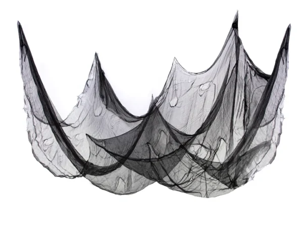 136300 Helovino dekoracija juoda 210x300cm