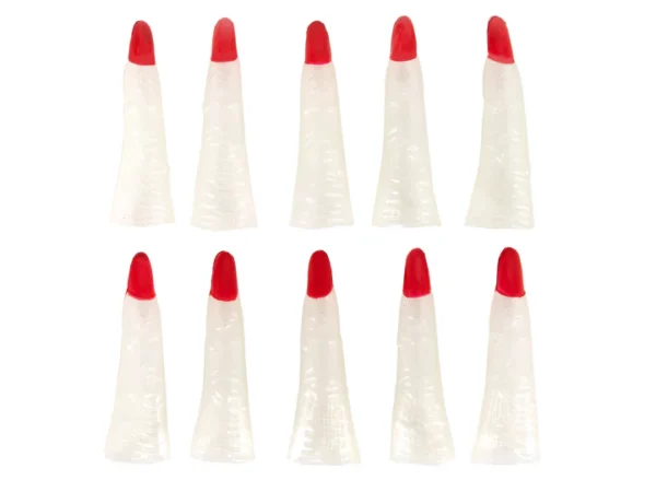 136379 Tamsoje švytinčios raganos nagai 10 vnt.