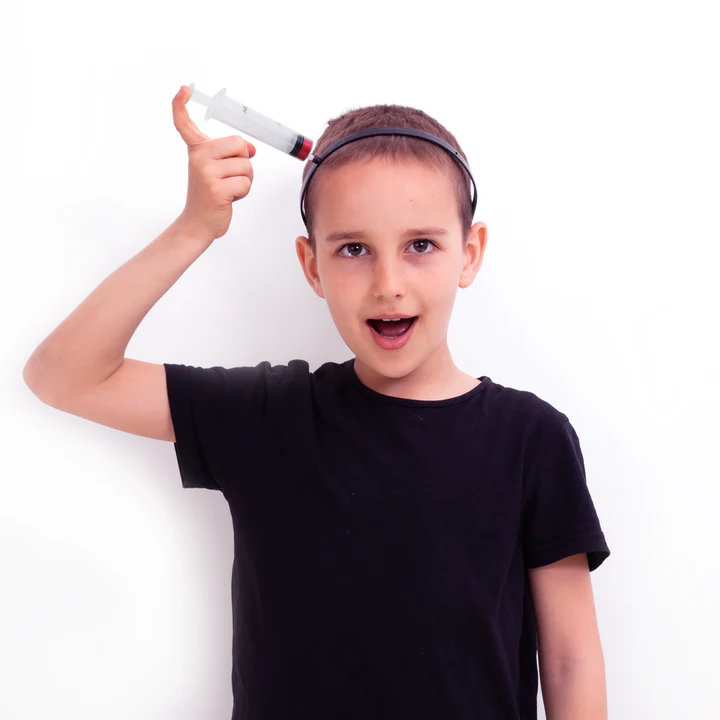 Helovino švirkšto galvos apdangalas 25x16cm