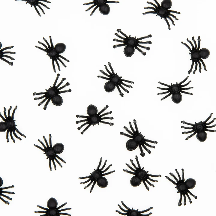 Helovino konfeti Black Spiders 100vnt