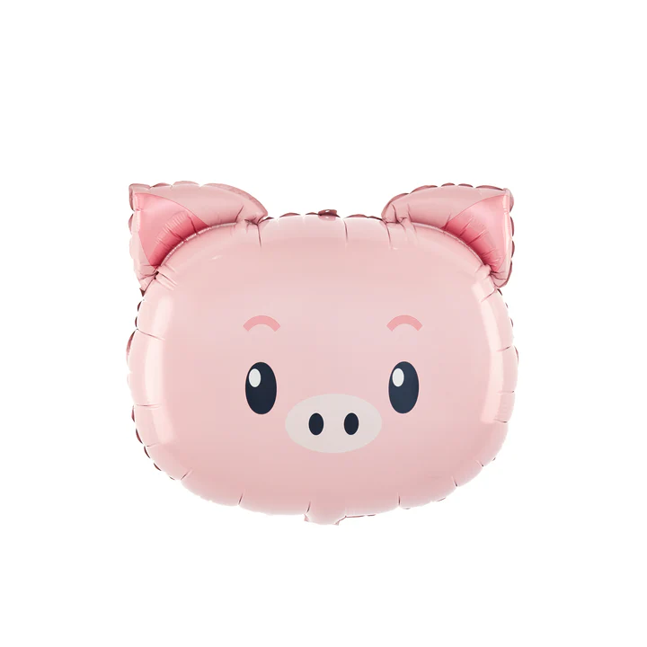 138458 Kiaulės folijos balionas 56x52cm