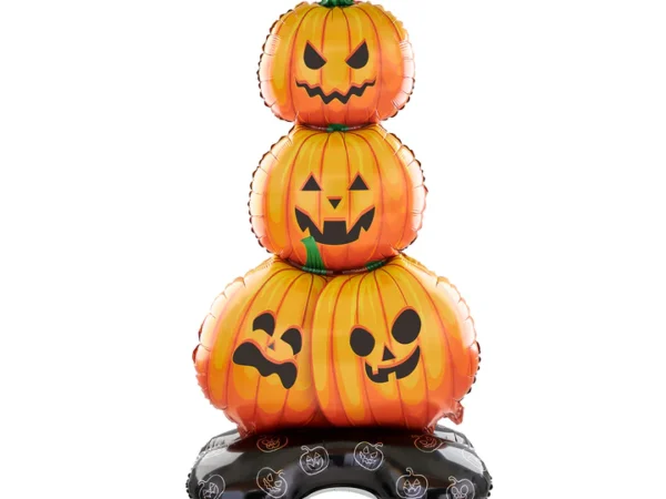 142363 Stovintis folijos balionas Moliūgai Helovinas 84x158cm