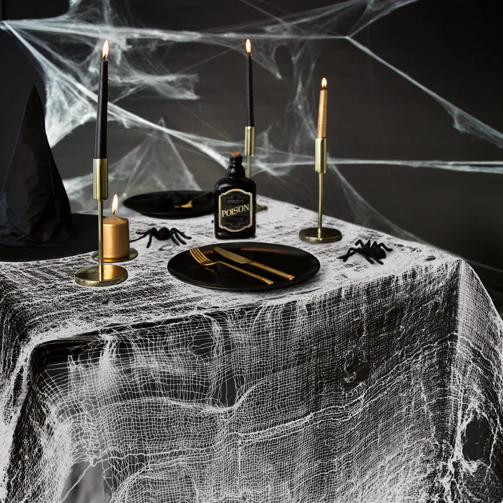 151365-1 Helovino dekoracija balta 210x300cm