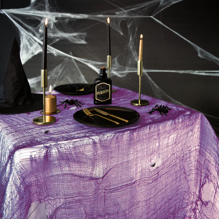 151433-1 Helovino dekoracija violetinė 76x300cm