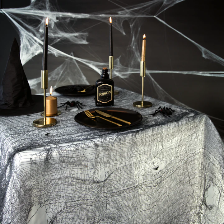 Helovino dekoracija pilka 210x300cm