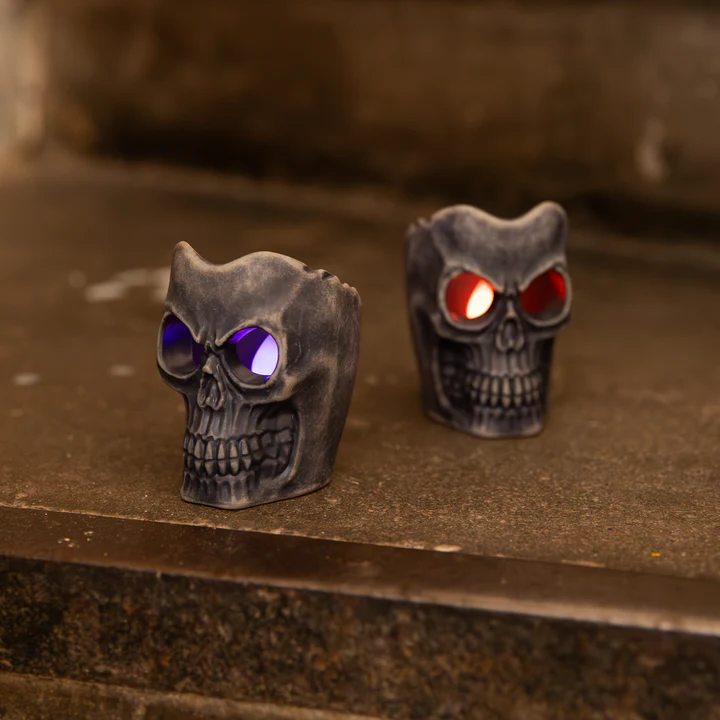 Helovino LED kaukolės lempa