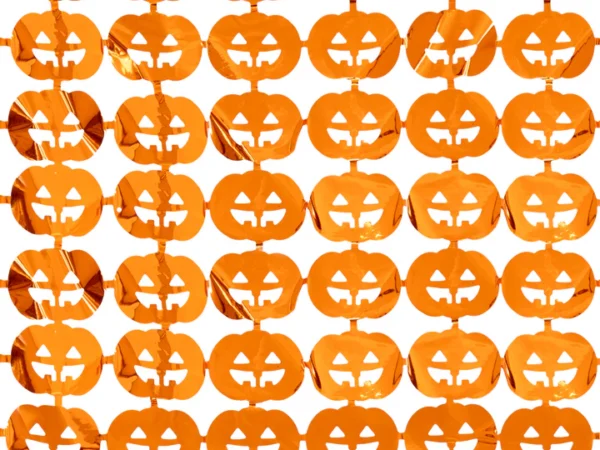 152652 Vakarėlio užuolaidos Moliūgai 100x200cm