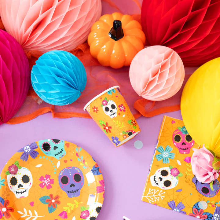 153055-2 Meksikietiškas Helovino puodelis 220ml 6 vnt.