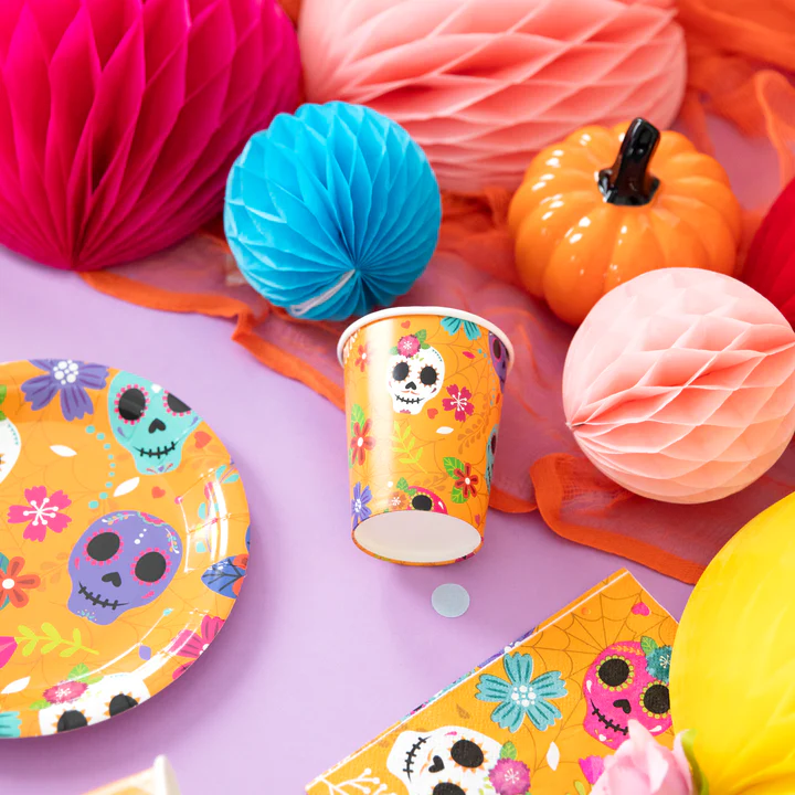 153055-3 Meksikietiškas Helovino puodelis 220ml 6 vnt.