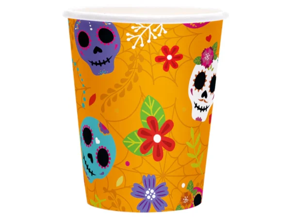 Meksikietiškas Helovino puodelis 220ml 6 vnt.