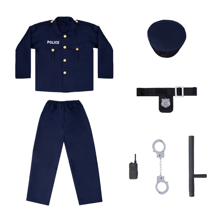 153314-1 Policininko kostiumas berniukui, S dydis