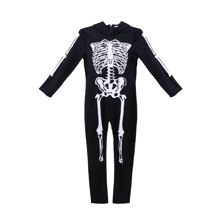 153918-3 Skeleto kostiumas vaikui, M dydis