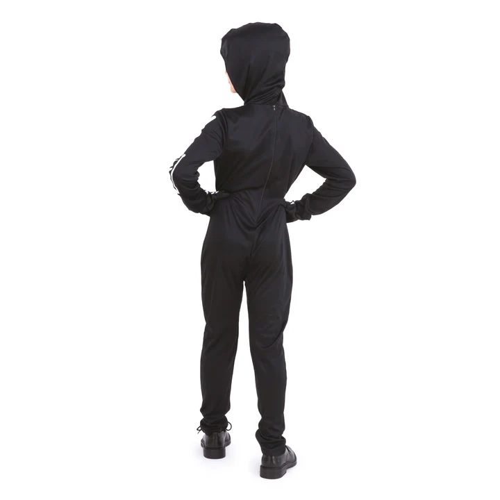 153918-4 Skeleto kostiumas vaikui, M dydis