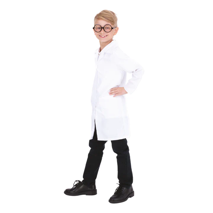 154076-3 Daktaro kostiumas vaikams, S dydis