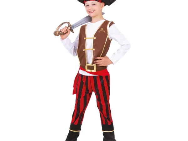 Pirato kostiumas berniukui, dydis L