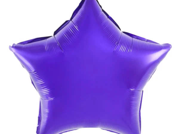460257 Folijos balionas Star violetinė 18 colių