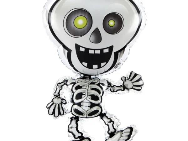 460443 Halloween Skeleton folijos balionas 47x81cm