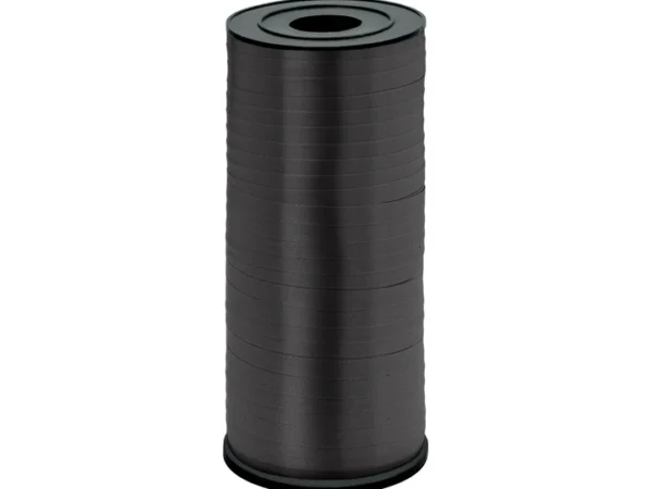511426 Juoda plastikinė juostelė 92m