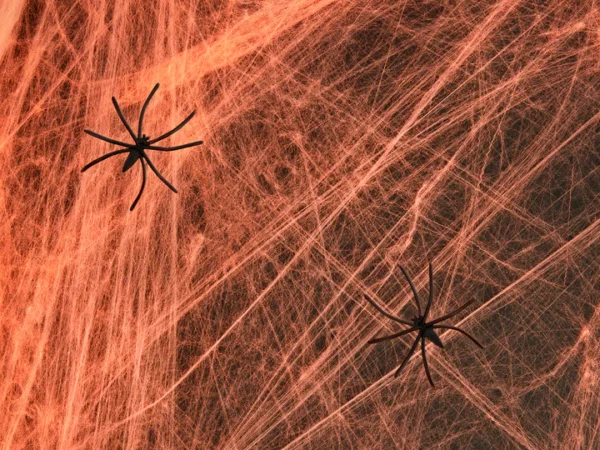 512540 Helovino voratinklis, oranžinis 200g