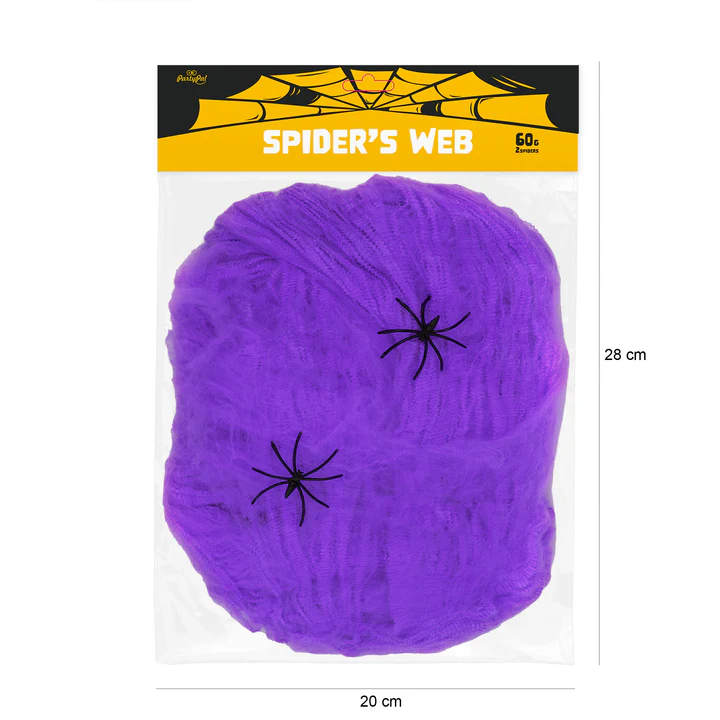 Helovino violetinis voratinklis 60g