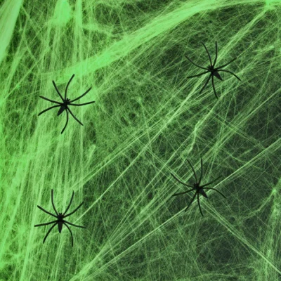 Helovino voratinklio žalia 200g