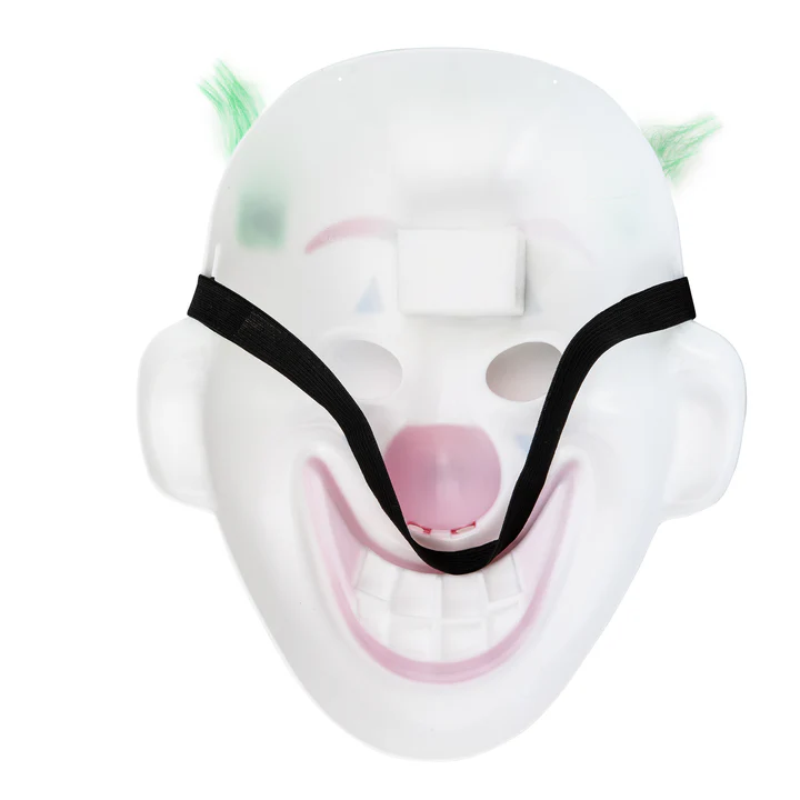 Helovino klouno kaukė 26x21cm